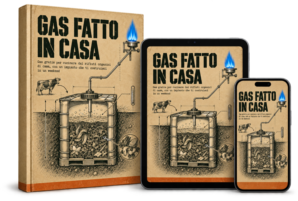 Gas Fatto in Casa — guida PDF + 3 bonus